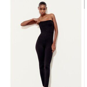 CURVED POLYAMIDE SHORT JUMPSUIT  Size M NEW WITH TAG!